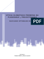 Uticaj Klimatskih Promena Na Planiranje I Projektovanje