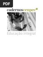2 Cadernos Cenpec n2 Educacao Integral Seb