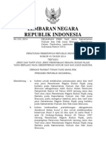 Pp45 2014 Tentang Jenis Dan Tarif PNBP Kemenkumham