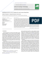 0 Multilayered WC–CoCu Coatings by Warm Spray Deposition 2011 Surface and Coatings Technology