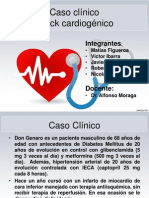 Caso Clínico Shock Cardiogénico