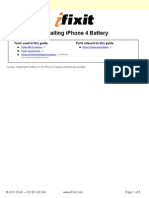 Installing Iphone 4 Battery