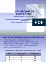 Evaluacion de Proyectos Intensivo 2014