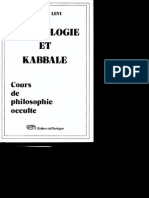 Eliphas Lévi - Numérologie Et Kabbale (Cours de Philosophie Occulte)