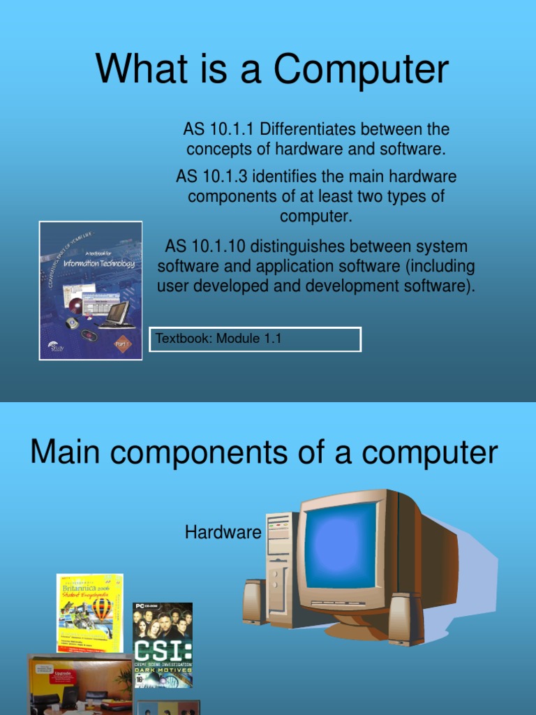 1 1 PP Whatisacomputer | PDF | Art | Technology & Engineering