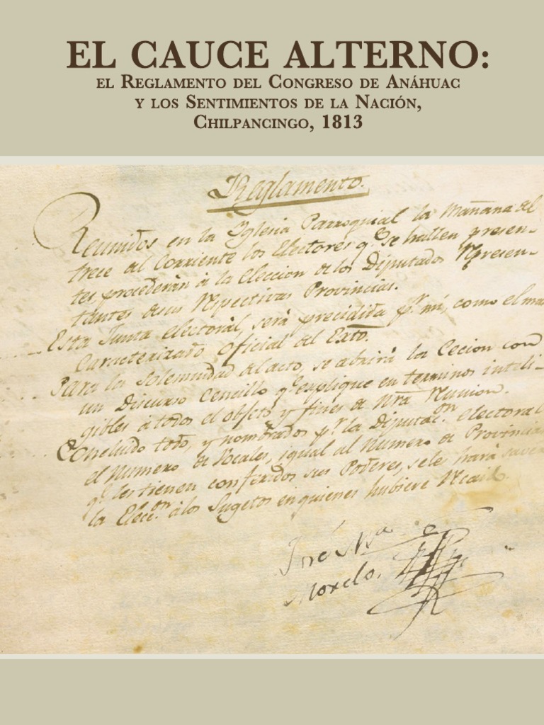 Sentimientos de la nación.pdf | Nación | México