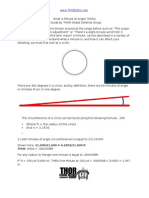 What is Minute of Angle or MOA