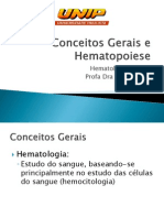 Conceitos Gerais e Hematopoiese