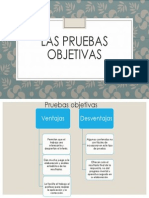 Las Pruebas Objetivas