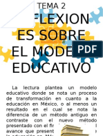 Diapositiva Reflexiones Sobre El Modelo Educ (1)