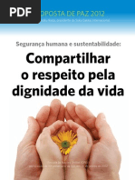 Segurança humana e sustentabilidade. Compartilhar o respeito à dignidade da vida