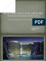 Building Into The Ground