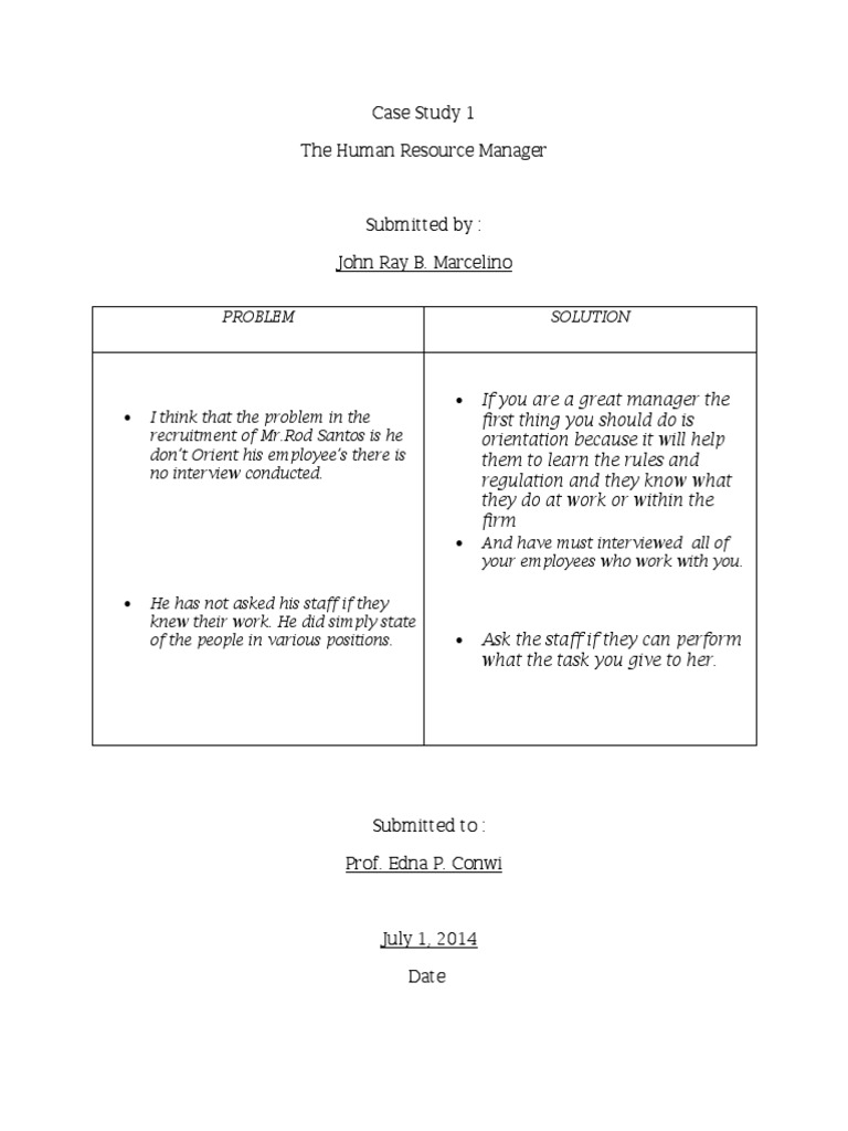 HR Recruitment and Orientation Case Study | PDF | Career & Growth