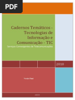 Caderno Temático TIC - 1 (Versão Final) - Serviços Convergentes de Telecomunicações
