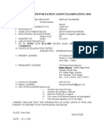 Patent App Form