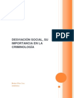 Desviación Social Criminologia