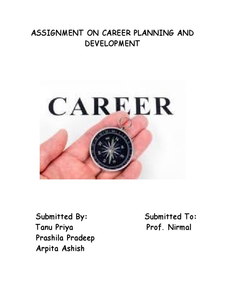 assignment on career planning