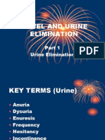 Bowel and Urine Elimination