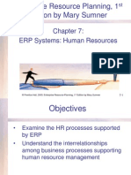 ERP Systems: Human Resources: Enterprise Resource Planning, 1 Edition by Mary Sumner