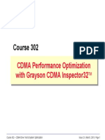 302 - CDMA Performance Optimization Using Grayson’s Surveyor