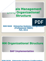 Materials Management (MM) Organizational Structure