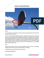 Sports 101 the Evolution of Basketball Rules