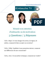 Exemple Coaching Entretien Embauche Cas Concrets Simulations