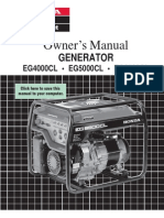 Honda Generator Manual Eg6500 4000cl 5000cl