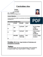 Adarsh Verma CV