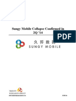 Sungy Mobile Collapse Confirmed in 2Q '14