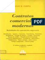 Contratos Comerciales Modernos Farina