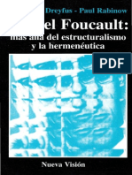Dreyfus Hubert L - Michel Foucault Mas Alla Del Estructuralismo Y La Hermeneutica