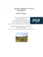 Least Squares Support Vector Machines: Johan Suykens