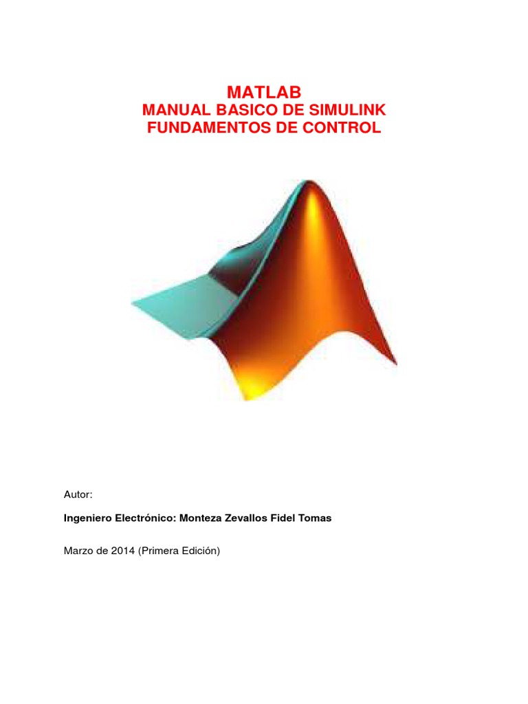 MATLAB (Manual Basico de SIMULINK - 1ra Edicion) | PDF | Enseñanza de ...