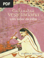 Culinária Vegetariana Com Sabor Da Índia - Syamala Devi Dasi
