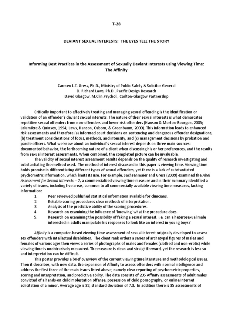 Sexual deviance essay picture