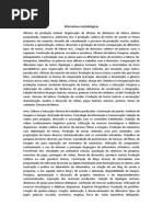 Alternativas metodológicas