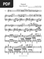 Download Tokyo Ghoul OP - Unravel by Alex Yan SN237998345 doc pdf