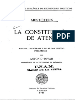 Aristóteles Constitución Ateniense