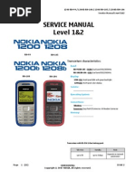 200 RH-99 / 200b RH-00 / 208 RH-05 / 208b RH-06 Service Manual Level &2