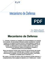 Mecanismos de Defensa. Roselli-Stillitano
