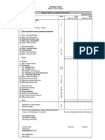 Balance Sheet Format