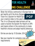 sfh marketing challenge flyer