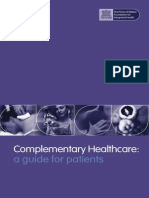 Complementary Healthcare A Guide For Patients