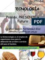 2014 Biotecnología: Pasado, Presente y Futuro