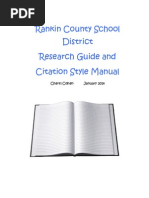 RCSD Research Manual - 2014