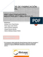Exposición Proceso de Radiador PDF