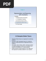 1 Dempster Shafer Theory