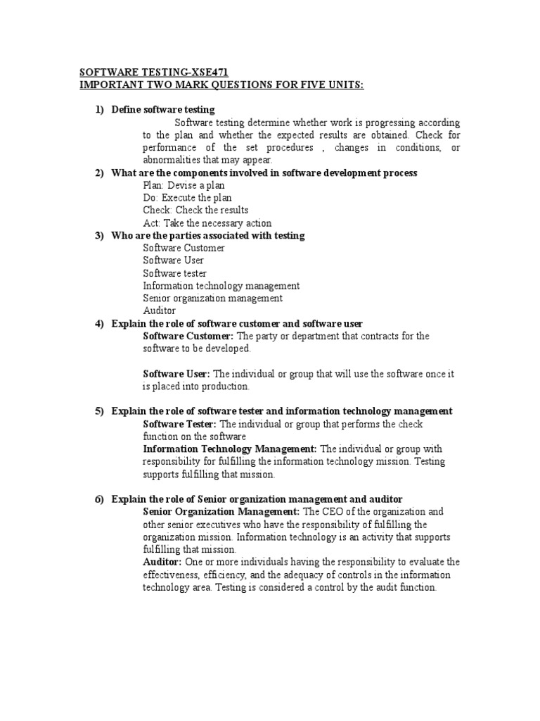 Software Testing | PDF