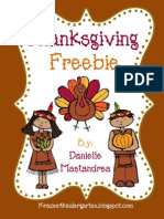 Thanksgiving: Freebie